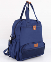 Sac à dos décontracté personnalisé en polyester à pois pour femme, sac à dos de maternité avec détection de mouvement pour usage hospitalier