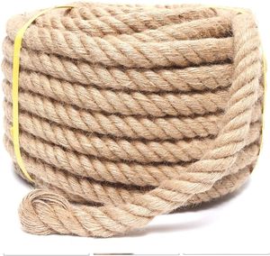 <span class=keywords><strong>Corde</strong></span> en sisal torsadé <span class=keywords><strong>synthétique</strong></span> légère à 3 brins pour rouleau de projets marins et commerciaux de bricolage - Product Image 2