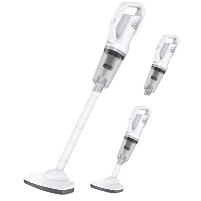 Cordless Battery Powered Handheld Bagless Stick Vacuum Cleaner with Wet/Dry Function for Car Hotel Household Use