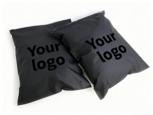 Chất lượng cao Matte đen tùy chỉnh UV in logo quần áo Frosted dây kéo khóa túi cho bao bì quần áo giày - Product Image 4