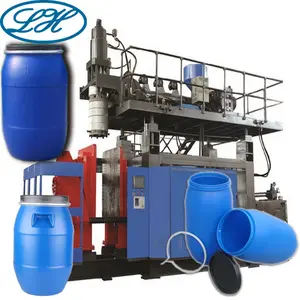 Tong plastik HDPE drum 100L 120L 160 liter ekstrusi mesin pembuat cetakan tiup harga