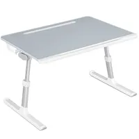 XGear 조절 노트북 침대 테이블 접이식 무릎 테이블 다기능 각도 조절 XXL 대형 연구 테이블