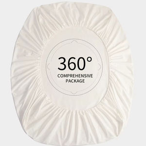 Juego de sábanas de microfibra personalizado moderno impermeable antiestático usable tamaño Queen King botella de <span class=keywords><strong>plástico</strong></span> reciclado colchas - Product Image 3