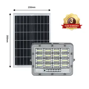 KCD Smart Motion Sensor Wasserdichtes, wiederauf lad bares Stadion modul Flood light 50W 100W 200W LED Solar Flood Light