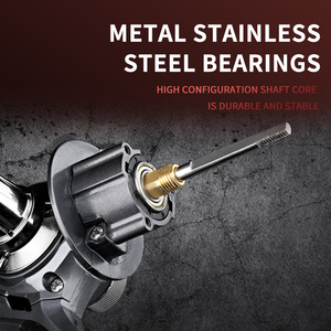 Moulinets de pêche ultra-légers tout métal eau salée surf d'eau douce moulinets de pêche <span class=keywords><strong>pour</strong></span> poisson-chat - Product Image 4