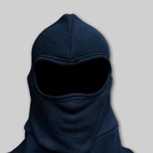 Cagoule de protection intégrale anti-feu à visibilité accrue, disponible en blanc et noir, en Aramide pour une sécurité accrue sur le chantier - Product Image 6