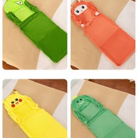 도매 만화 동물 어린이용 레이지 소파 커버 (충전재 없음) DIY 어린이용 접이식 소파 슬립커버 유아용 빈백 커버 (커버만)