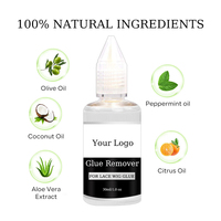 Dissolvant de colle pour cheveux 30ml Dissolvant de colle pour perruque de dentelle pour dissolvant d'extension de cheveux pour ruban adhésif