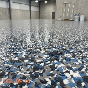 Revêtements <span class=keywords><strong>de</strong></span> sol en époxy auto-nivelants avec flocons <span class=keywords><strong>de</strong></span> sable coloré, peinture <span class=keywords><strong>de</strong></span> qualité supérieure pour une protection optimale des sols en béton - Product Image 4