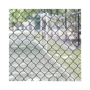 BOCN Cheap Electric Galvanized Garden Fences Continuous 1.75 Inch Chain Link Fence For Yard Fencing Material Outdoor