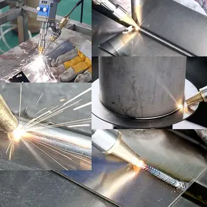 Economico economico ad alta precisione saldatrice laser sistema di raffreddamento ad acqua saldatore laser per alluminio acciaio al carbonio