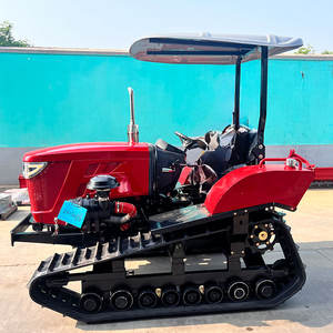 80HP Pequeño <span class=keywords><strong>Rotovator</strong></span> Tiller Cultivador rotativo Tracked Mini Tractor sobre orugas <span class=keywords><strong>para</strong></span> jardín/granja - Product Image 3