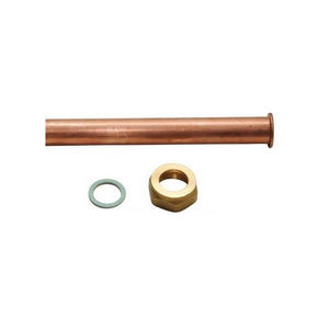 Tuyau en cuivre droit pour chaudière 1/2 12x180 mm avec bouchon - Product Image 1