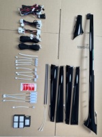 ICarsin - Éclairage d'ambiance intérieur de voiture à LED 256 couleurs Symphony, RHD/LHD, pour Toyota Hilux Revo 2015-2024, accessoires de garniture