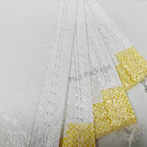 Bolsas tejidas de polipropileno plástico PP 25KG 50KG al por mayor para semillas harina de arroz grano para uso alimentario - Product Image 4