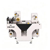 Machine de finition d'étiquettes numériques industrielle portable Vorey VD330, laminateur, découpeuse pour l'atelier de production d'emballages