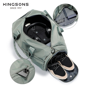 Kingsons Gym Bag Large Capacity Water Resistant Travel Duffel Bag For Yoga Sports Outdoor Use - Product Image 2