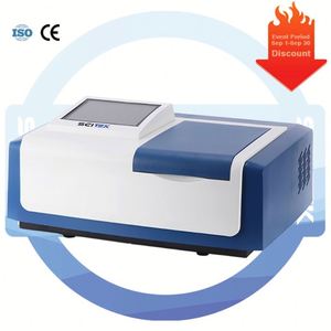 Spectrophotomètre UV-Vis à double faisceau SCITEK Plage de longueurs d'onde 190-1100 nm Précision 0,5 nm Bande passante spectrale 1,8 nm - Product Image 1
