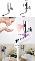 NA705 Robinet automatique à capteur mural Eau froide uniquement AC + DC Robinet d'eau automatique pour hôpital