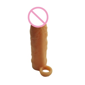 Funda de silicona para pene, juguetes sexys de 6 pulgadas para hombres, venta al por mayor de juguetes sexuales de silicona, funda para pene superventas de fábrica - Product Image 1
