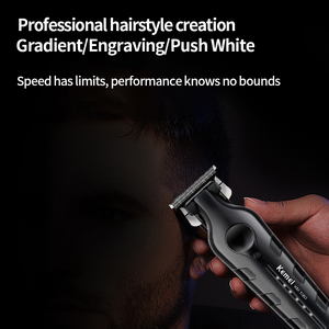 Tondeuse à cheveux professionnelle KEMEI KM-1563 <span class=keywords><strong>7200</strong></span> tr/min avec écran LED et chargement USB, tondeuse commerciale personnalisable avec éclairage - Product Image 4