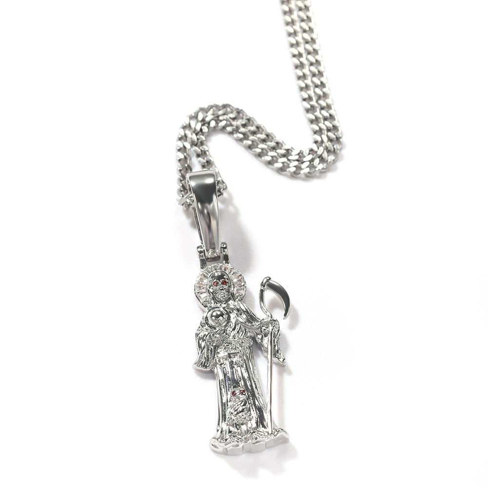 Silver+3mm cuban chain