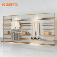 Portant à vêtements professionnel haut de gamme en métal noir, robuste, pour boutique de prêt-à-porter, présentoir de vente au détail portable