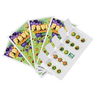 Billetes personalizados al por mayor con diseño de dibujos animados, impresión digital CMYK, recubrimiento y tiradores de ventana múltiple - Product Image 5