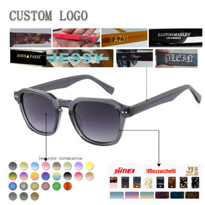 Lunettes de soleil unisexes rectangulaires à monture complète, verres gris foncé, protection UV400, protection solaire pour adultes - Product Image 2