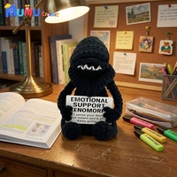 Poupée au crochet faite à la main, jouet en peluche Amigurumi, animal en peluche pour la décoration de la maison, du bureau ou du bureau à domicile, cadeau