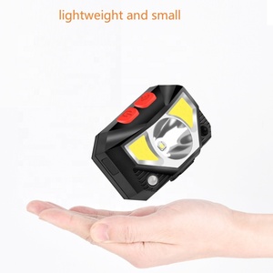 Nuova Torcia Frontale a LED Ricaricabile USB Impermeabile <span class=keywords><strong>con</strong></span> <span class=keywords><strong>Sensore</strong></span> di Movimento - Product Image 5
