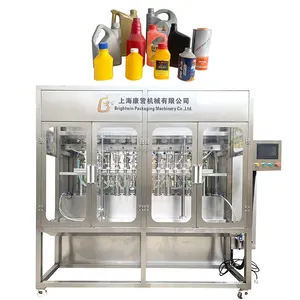 Automatic Lubricating oil coolant Gear oil filling and capping machine