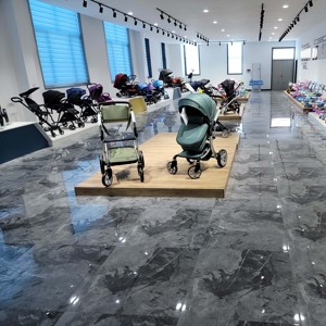 Poussette bébé 2 en 1 avec siège réversible, cadre en aluminium pliable portable, berceau, poussette pour nourrissons - Product Image 4