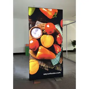 3535 LED per bordo lightbox segg frameless espositivo tessuto di disegno di tessuto di tensione light box espositore banner