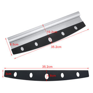 Heavy Duty Non Appiccicoso, Per Uso Domestico In Acciaio Inox Pizza Rocker Lama Della Taglierina Con Coperchio di Protezione/ - Product Image 3