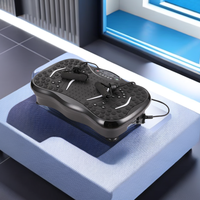 Máquina de ejercicio con placa de vibración 3D Power Fit Vibration Plate Crazy Fit Masaje para adelgazar todo el cuerpo