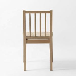 Chaise <span class=keywords><strong>de</strong></span> salle à manger Windsor en bois <span class=keywords><strong>de</strong></span> hêtre massif nordique avec <span class=keywords><strong>cordon</strong></span> en papier - Product Image 4