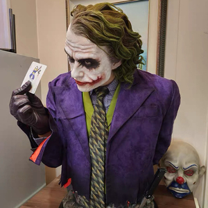 Figura de Acción de Resina GK de Alta Calidad y Bajo Precio, Busto del Joker de Película Americana, para Colección - Product Image 4
