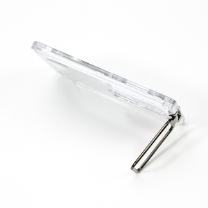 Nouveau porte-cartes transparent en plastique pour téléphone portable, porte-cartes fin et résistant avec aimant, portefeuille avec support pour téléphone - Product Image 5