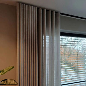 Rideaux en tulle texturé sur mesure, style moderne, stores en tissu pour hôtel, hôpital, usage domestique avec fonction occultante - Product Image 2