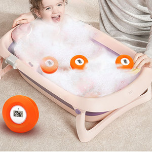 Thermomètre de <span class=keywords><strong>bain</strong></span> électrique pour bébé précis Baignoire de sécurité Jauge de température de l'eau Conception de fleurs Jouet flottant pour l'heure du <span class=keywords><strong>bain</strong></span> des nourrissons - Product Image 4