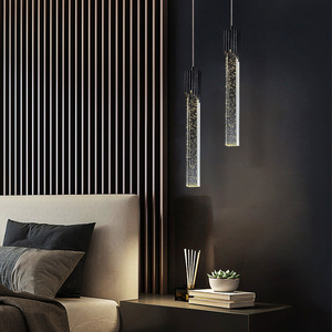 Bắc Âu hiện đại tối giản cao cấp sang trọng Kim Loại đèn chùm pha lê cho phòng khách - Product Image 2