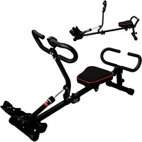 Rameur d'intérieur pliable hydraulique avec écran LCD EN957 pour la perte de poids et l'entraînement physique à domicile