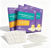 Patch transdermique nutritionnel enrichi en calcium et magnésium OEM/ODM pour la santé osseuse et musculaire