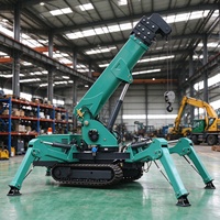 Crane Spider Terlaris Dijual dengan Kecepatan 0-2.5km/jam untuk Akses Sempit