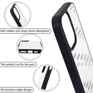 <span class=keywords><strong>Cover</strong></span> per Cellulare in TPU PC per Sublimazione, Compatibile con <span class=keywords><strong>iPhone</strong></span> <span class=keywords><strong>11</strong></span> 12 13 14 15 16 17 <span class=keywords><strong>Pro</strong></span> <span class=keywords><strong>Max</strong></span>, Vendita Calda - Product Image 2