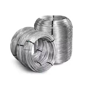 Hot Dipped Galvanized Steel Wire 12/16/18 Gauge Electro Galvanized Gi Iron Binding Wire For Building