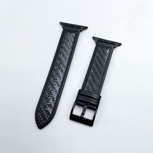 ขั้วต่ออเนกประสงค์สไตล์ธุรกิจปรับแต่งได้ตามต้องการสำหรับ<span class=keywords><strong>ล</strong></span>ูกค้าชาวอเมริกันสายนาฬิกาสำหรับ iWatch คาร์บอนไฟเบอร์ - Product Image 5