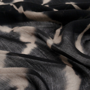 Voile Hijab en Rayonne Modal Premium Personnalisé Tie-Dye Style Américain Populaire, Écharpe pour Cheveux, Châle pour Femmes, Khimar Nouveauté 2026 - Product Image 4