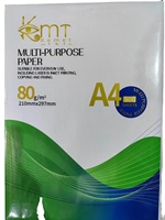 Impresora multiusos de doble copia, papel de tamaño A4, 80 Gsm, carta legal personalizada/papel de oficina, papel A4 bond blanco